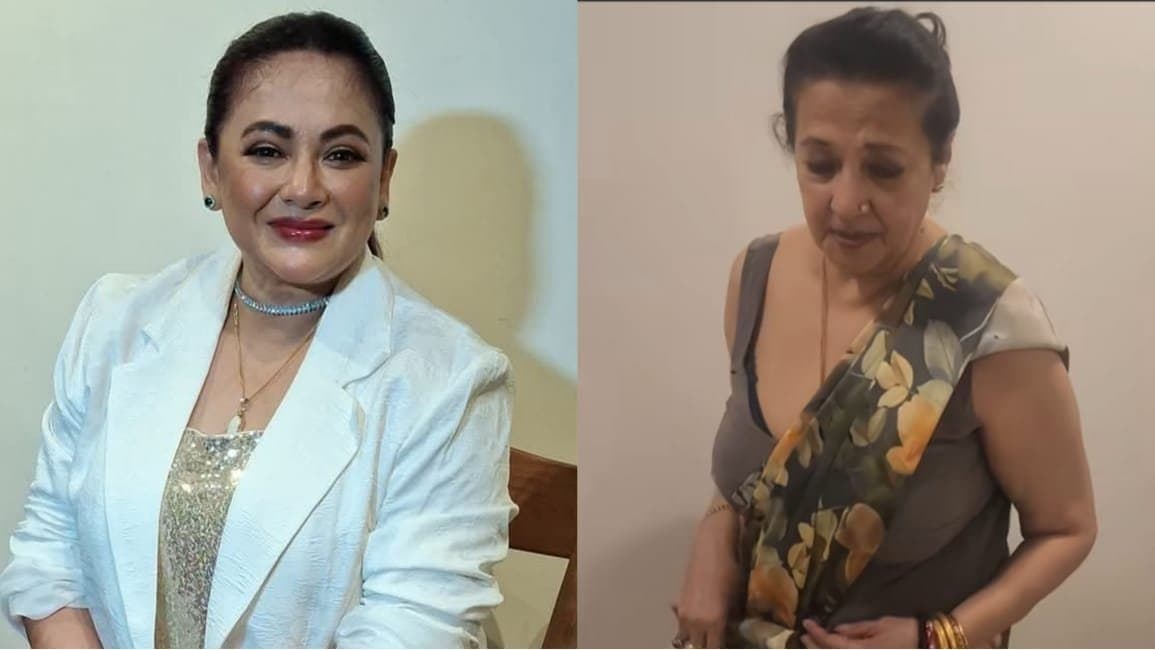 Actress Sreelekha Mitra shares a video with veteran actress Moonmoon Sen