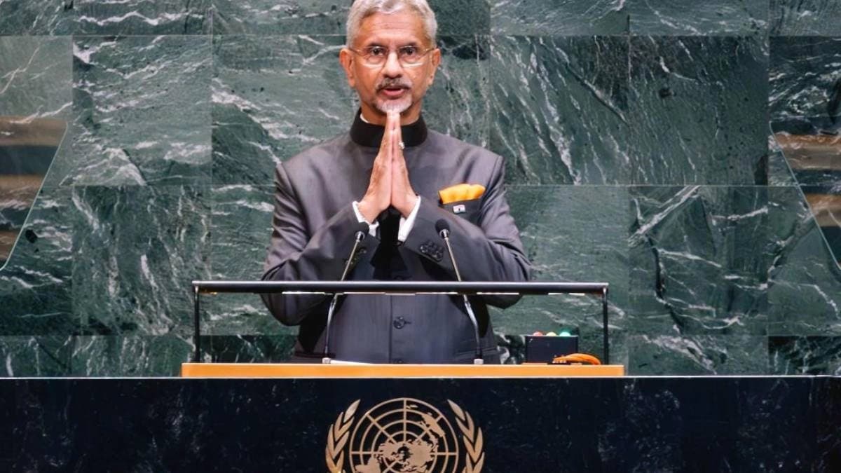 Jaishankar slams pakistan at UNGA