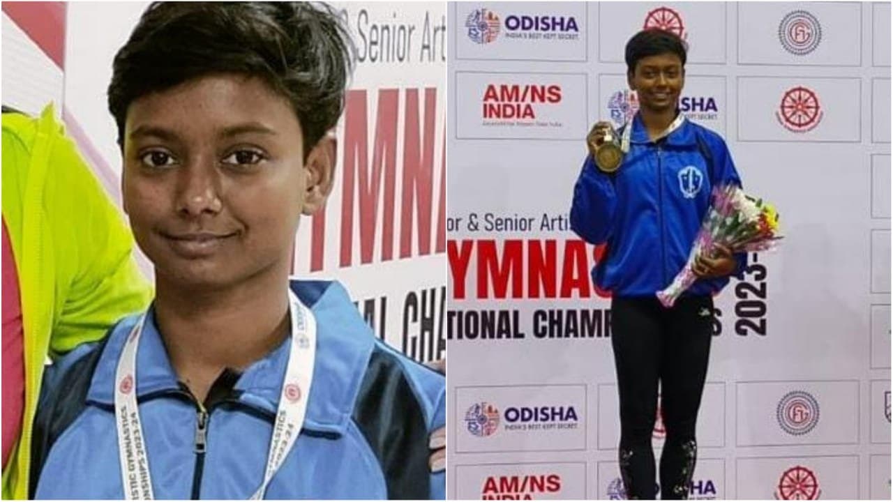 Hooghly girl wins gold in national competition of gymnastics