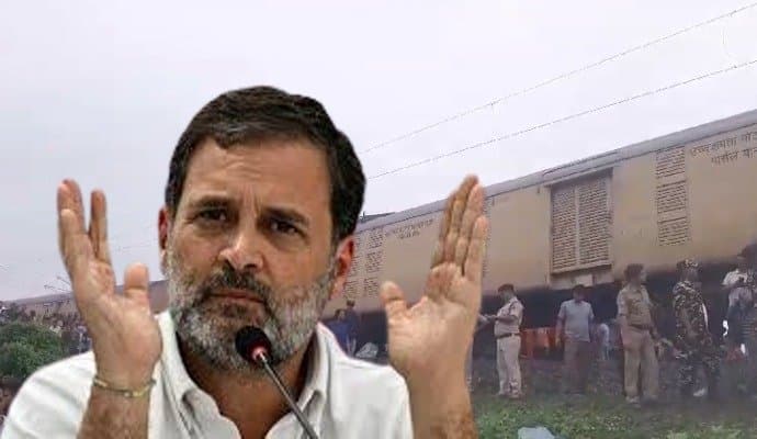 Rahul gandhi attacked pm on kanchanjunga accident issue