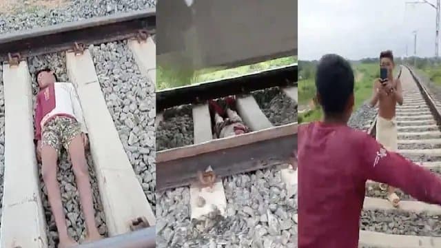 Police Detain Three After Odisha Boy Films Reel Lying Under Moving Train