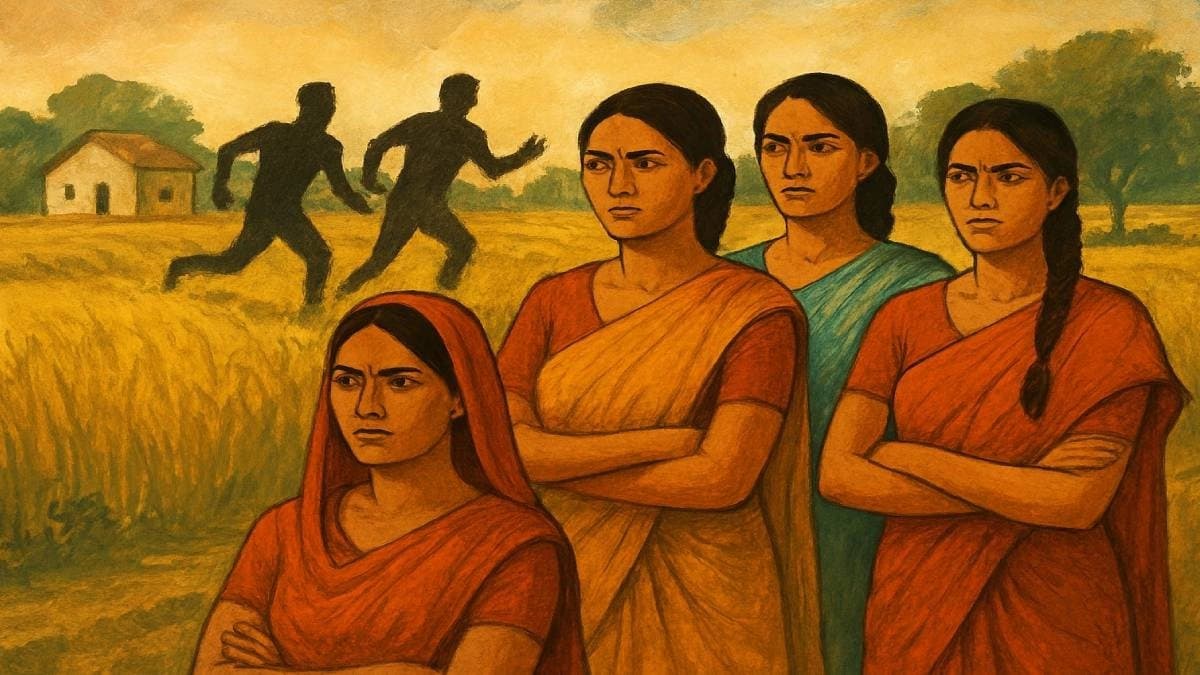 Meerut bare body men harrasments on women