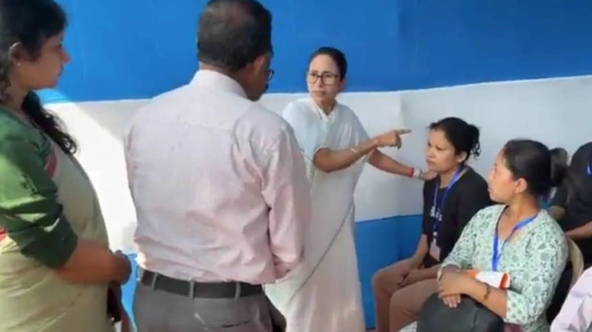 Mamata Banerjee is in Mirik to assess the flood situation