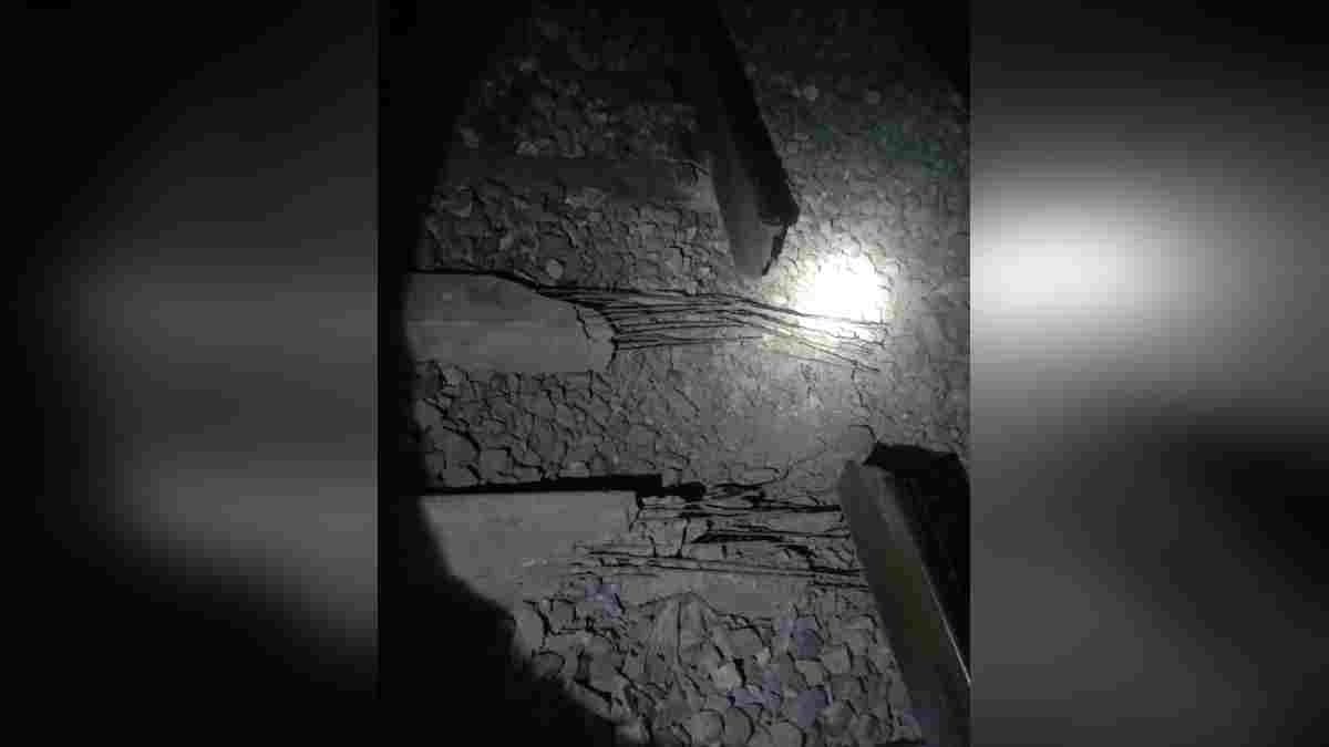 Suspected terrorist attack on railway track in Assam