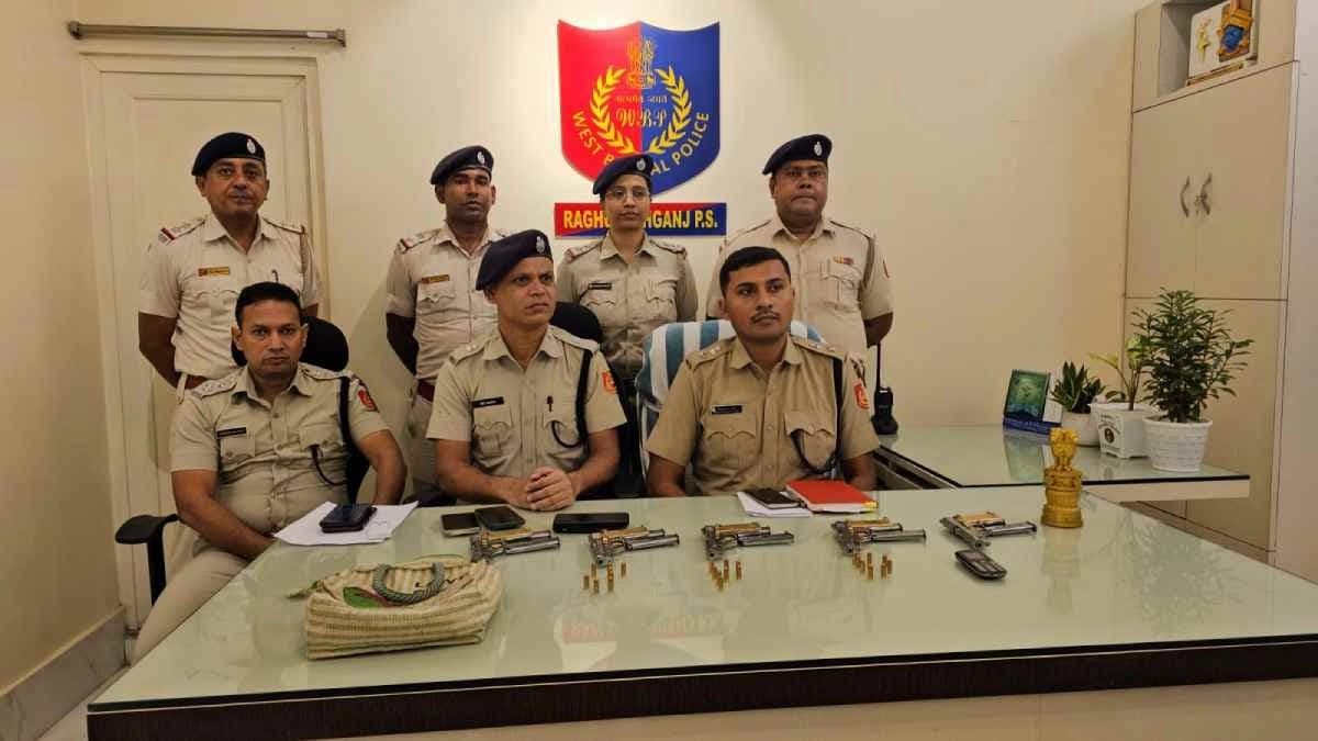 Ahead of Diwali Police Foil Major Arms Smuggling in Murshidabad