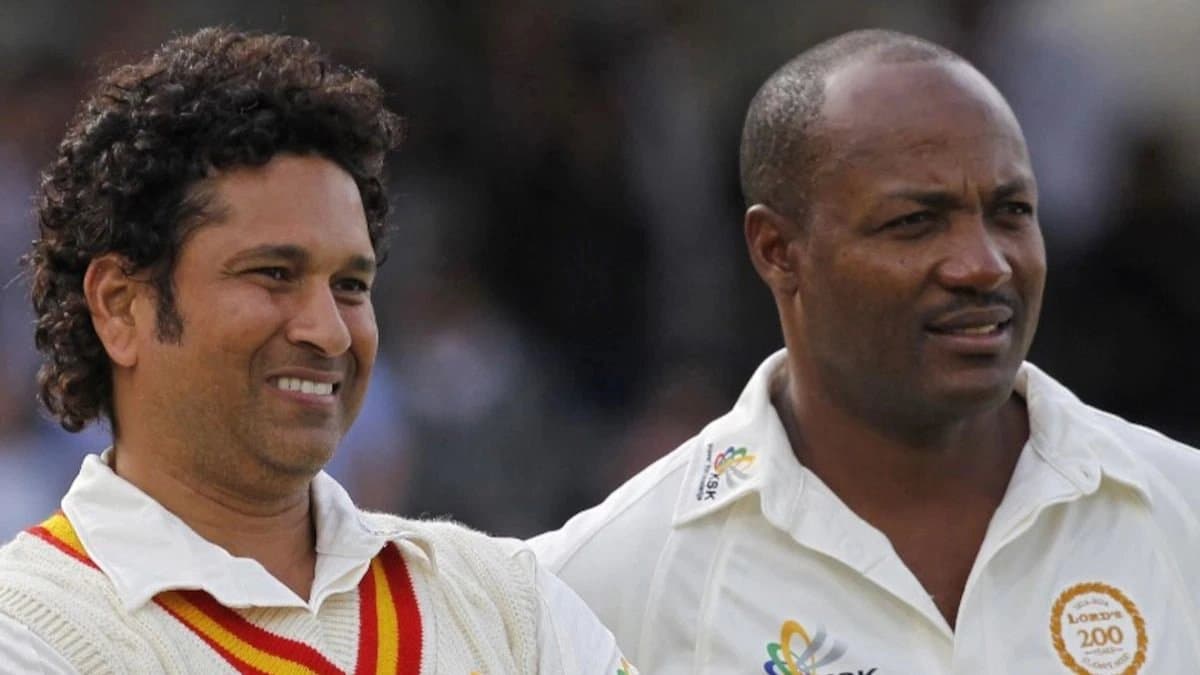 Batting legend Sachin Tendulkar says Brian Laras footwork was like Michael Jackson  