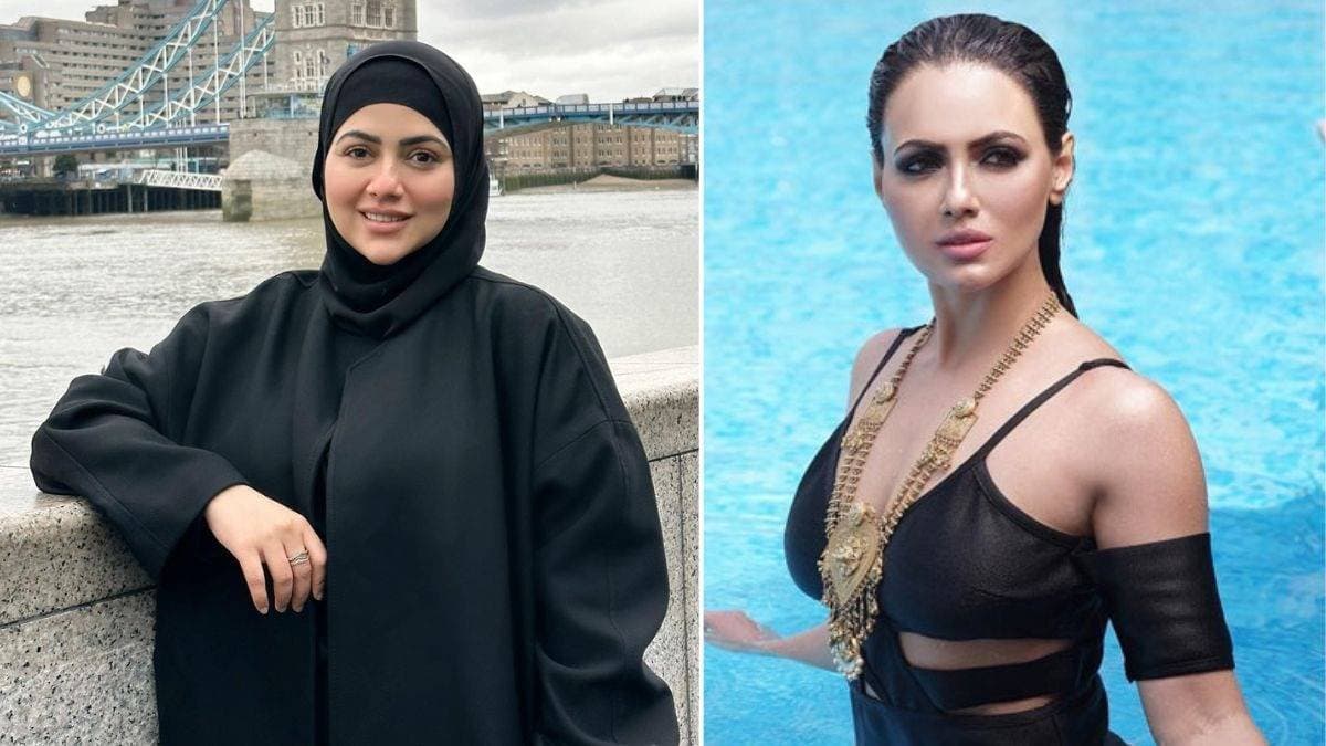 Former Actress Sana Khan announces her second pregnancy with husband Anas Saiyad ent