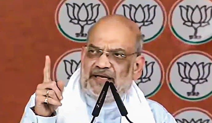 Amit Shah Mocks Congress Over Exit Poll Boycott