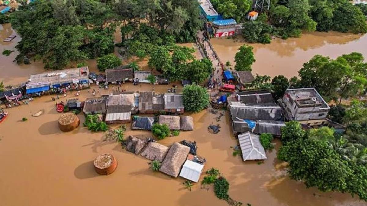 Flood-like situation in 3 districts of Odisha