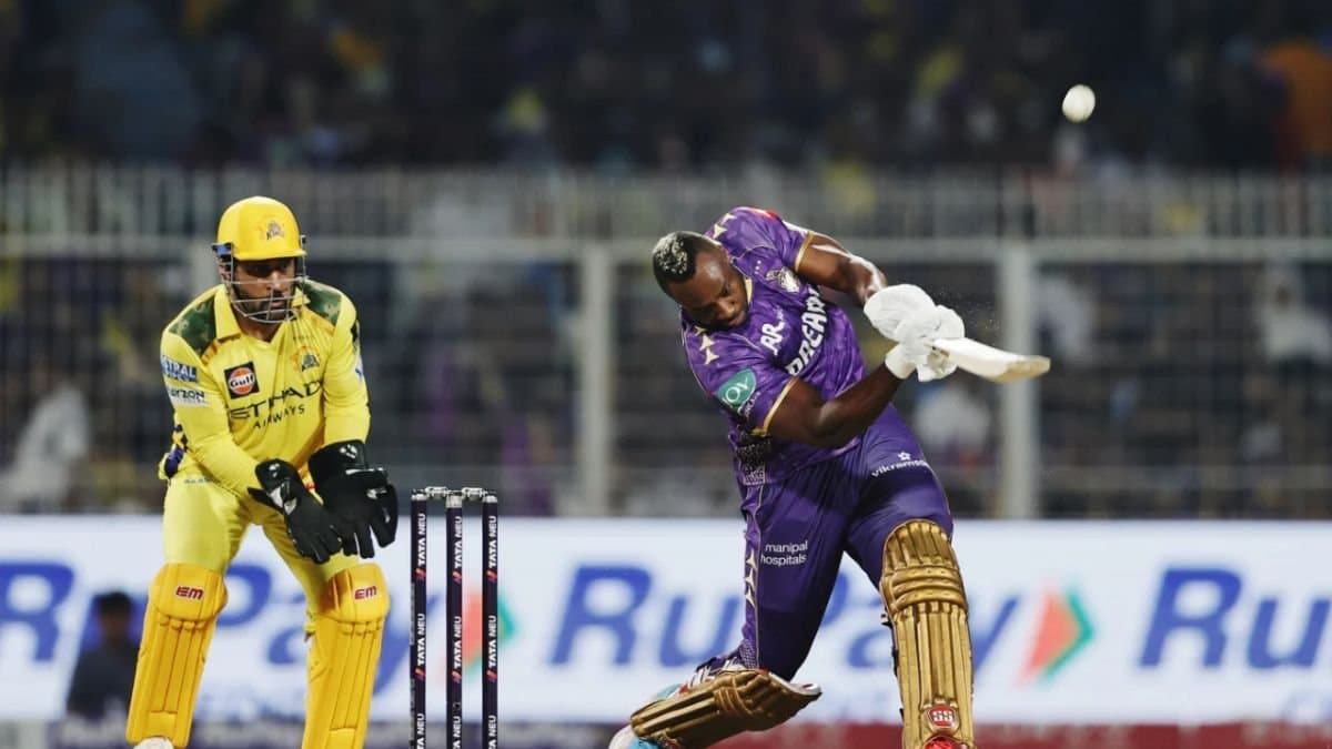 IPL 2025: KKR puts up good total on the board against CSK spt 
