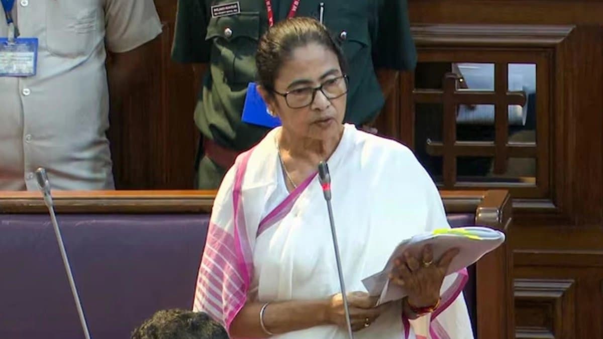 Mamata Banerjee at West Bengal Legislative Assembly