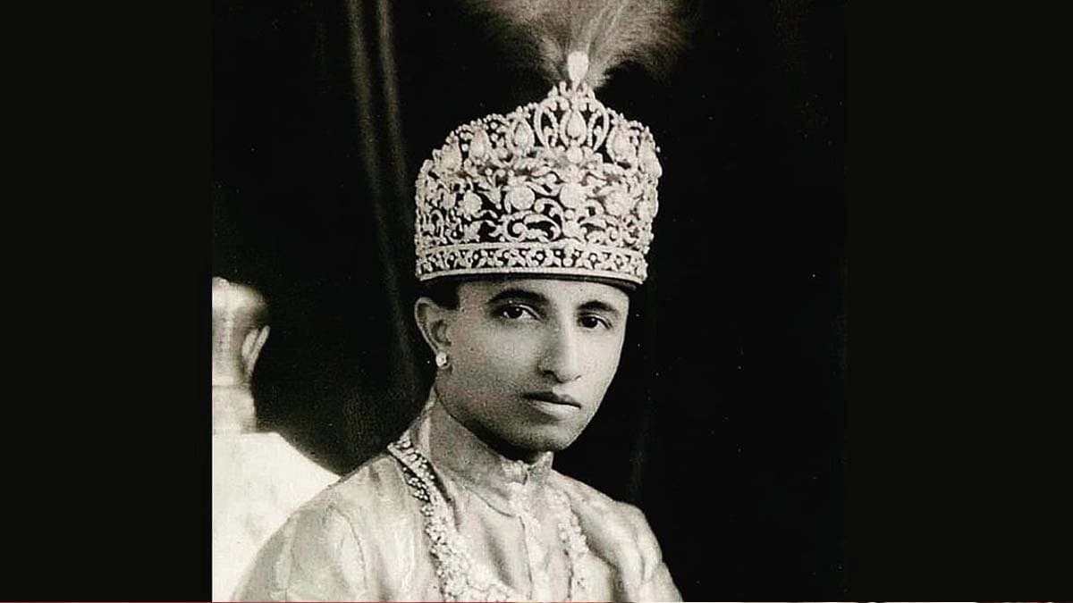 He had a private railway station trains went all the way to his palace do you know this Indian Nawab 