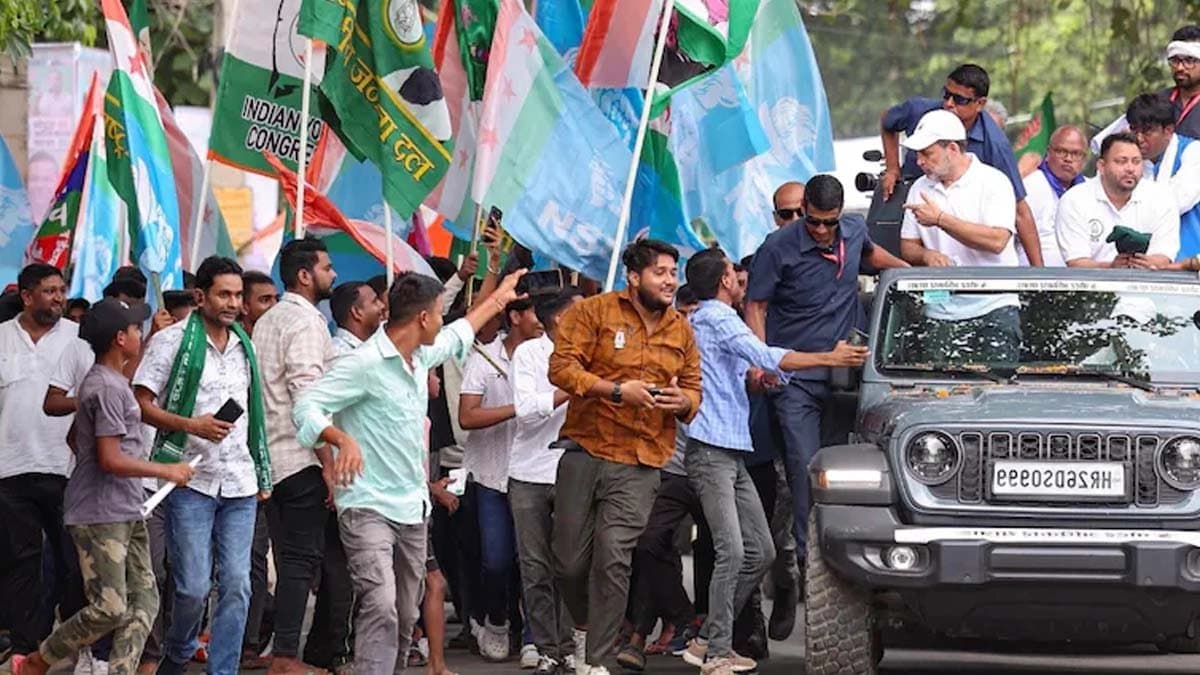  Rahul Gandhi not following security protocol CRPF writes letter to Congress President Kharge