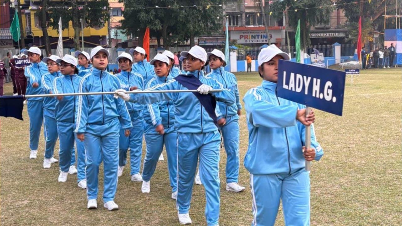 Annual sports competition by chandannagar police Commissionerate 