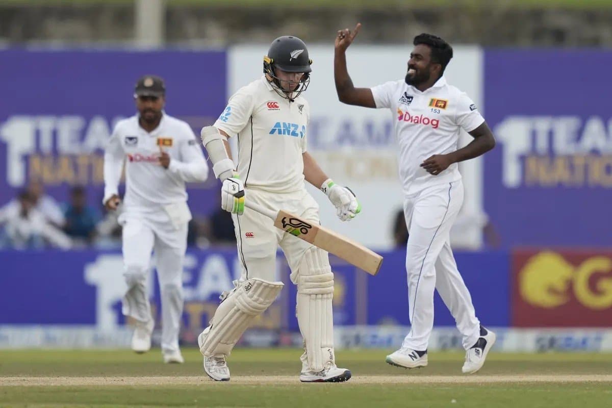 New Zealand record lowest ever test score against srilanka spt 