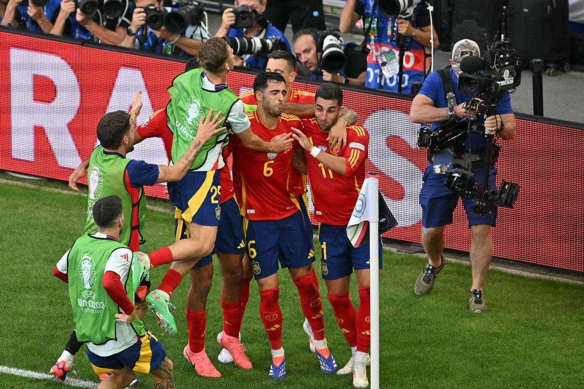 Spain-Germany: মেরিনোর শেষ মিনিটের গোলে স্বপ্নভঙ্গ জার্মানির, সেমিফাইনালে স্পেন 