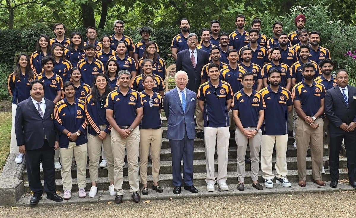Team India meets King Charles day after Lords test loss 