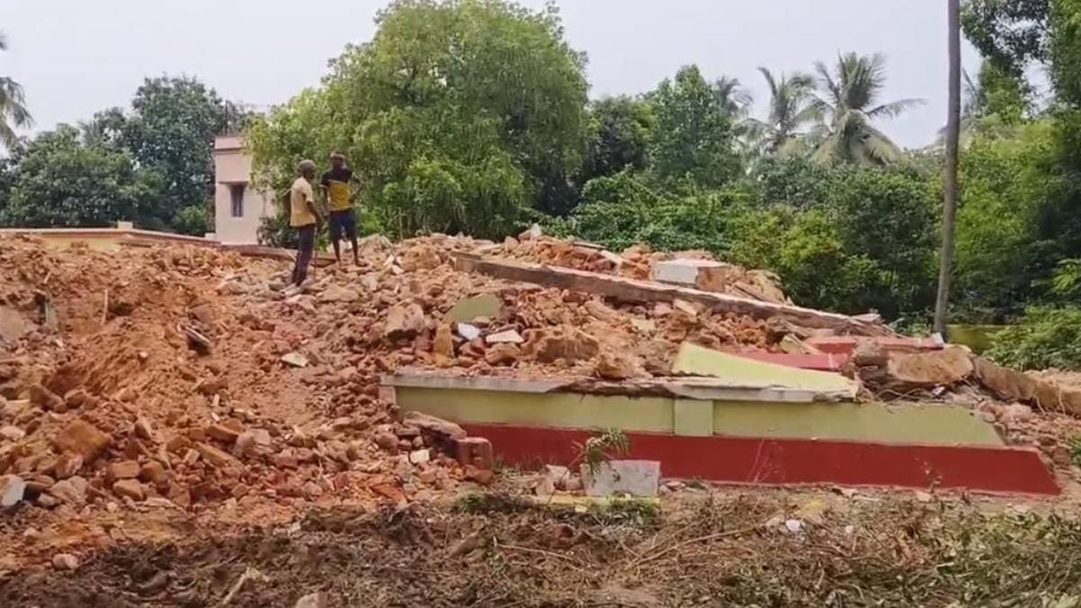 Abanindranath Tagores traditional house was demolished in Santiniketan
