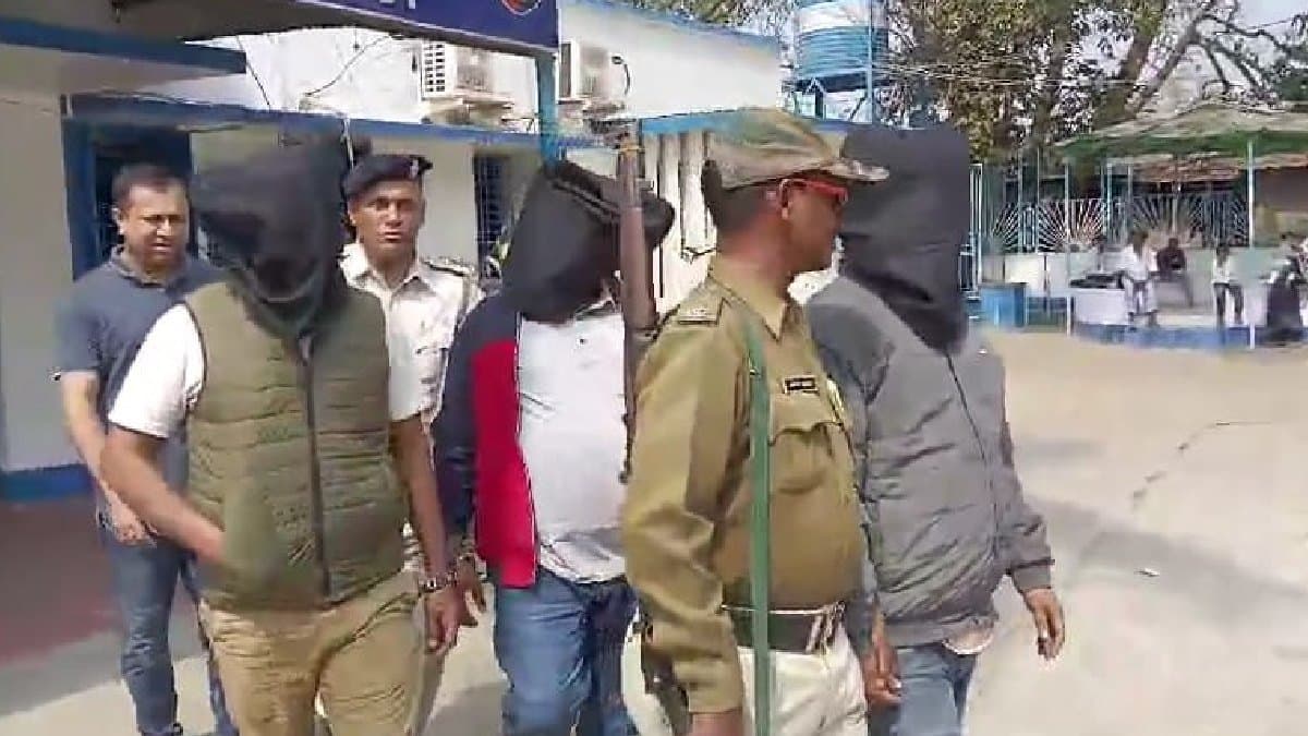 Police recovered items worth crores three person arrested in farakka gnr