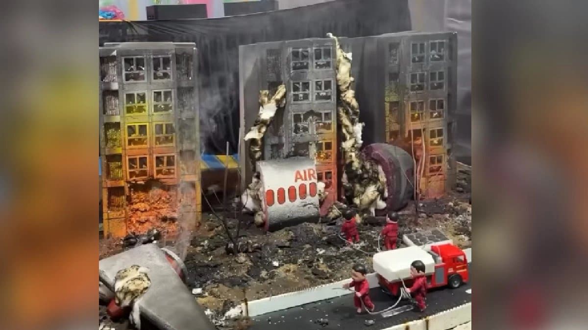 Air India crash-themed Ganesh Chaturthi pandals spark outrage