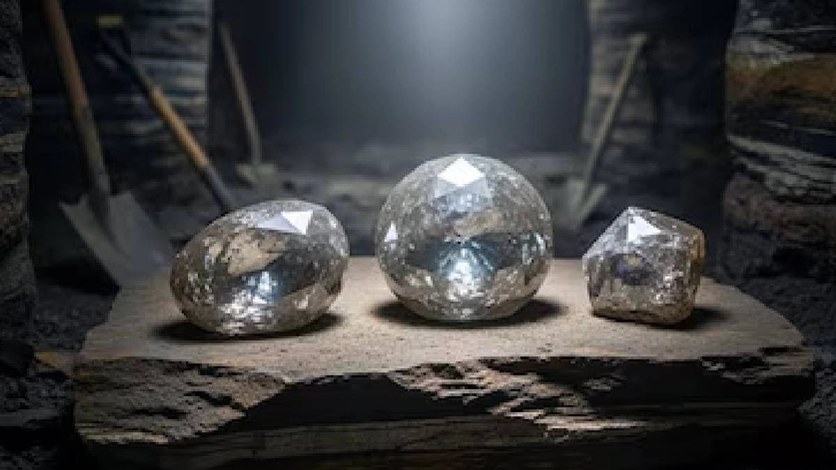 Tribal Woman Recovers Three Precious Diamonds From A Mine At Madhya Pradesh