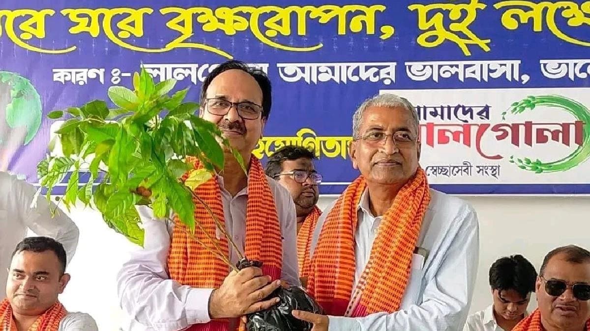 MLA plants tree to repay oxizen loan to nature