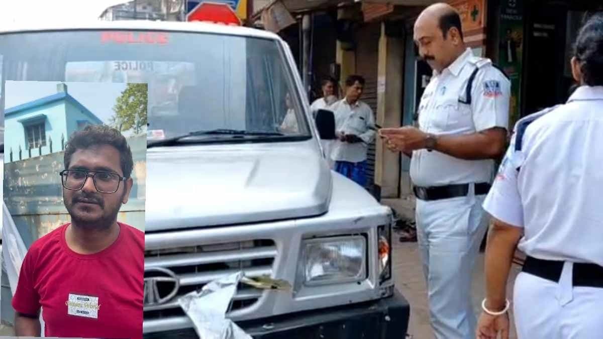 Candidate took the police job exam with the help of the police Chunchura