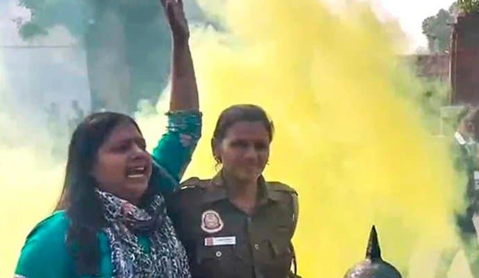 MPhil Degree, No Job: Parliament Protester Neelam Azad's  Mother