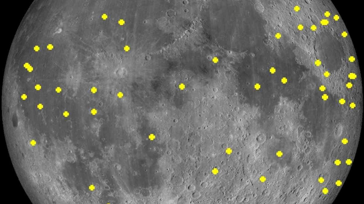 Astronomers have observed odd and strange lights on the Moon