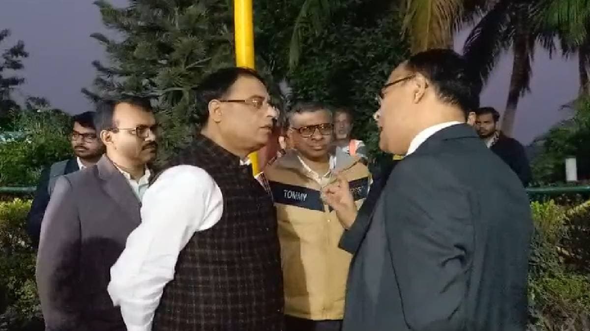 State transport minister Snehasis Chakraborty visits several places to take a stock of the state transport system