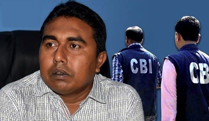 cbi team in sandeshkhali