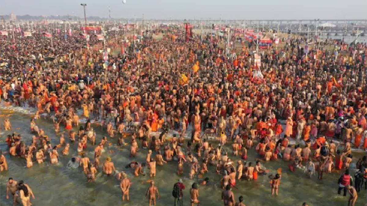 Over 100 devotees saved after heart attacks at Maha Kumbh gnr