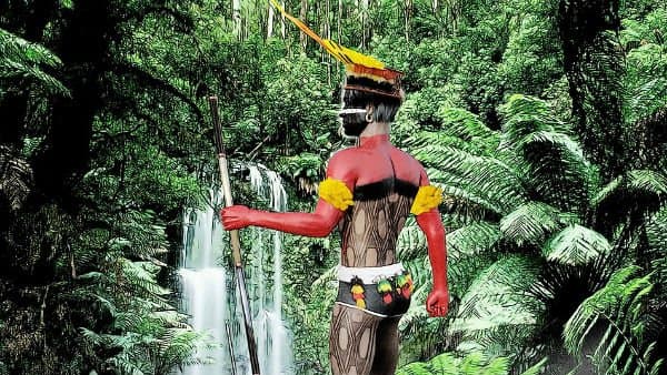 weird fact about jaroa tribes in andaman_gnr