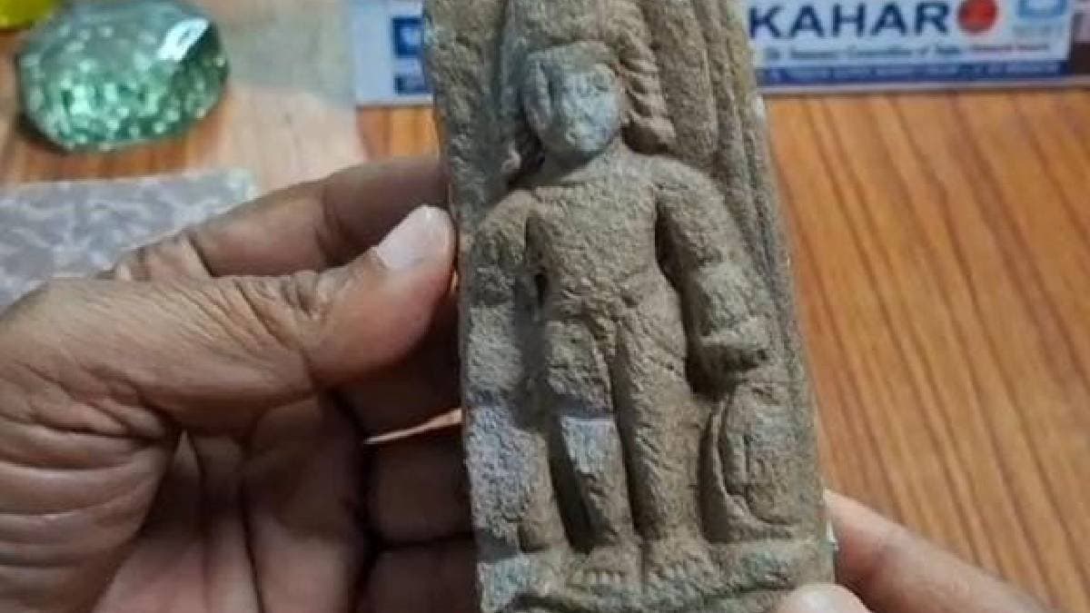  1000 year old vishnu statue recovered from bandel gnr