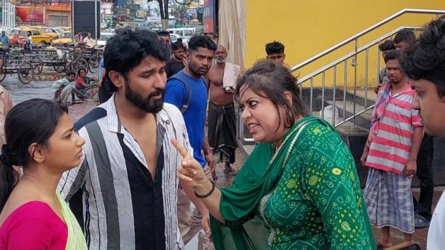 Actress Kanchana Maitra s viral video spread on social media 