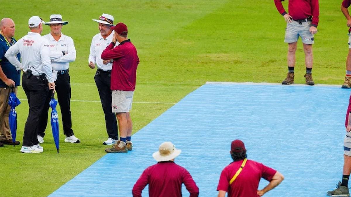 India vs Australia Brisbane Test To Be Washed Out? spt