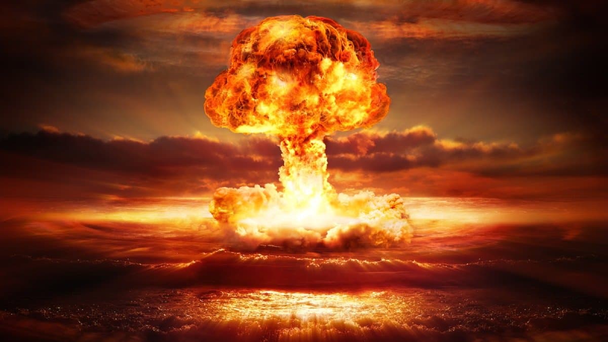 What is Black rain that pours after nuclear attack