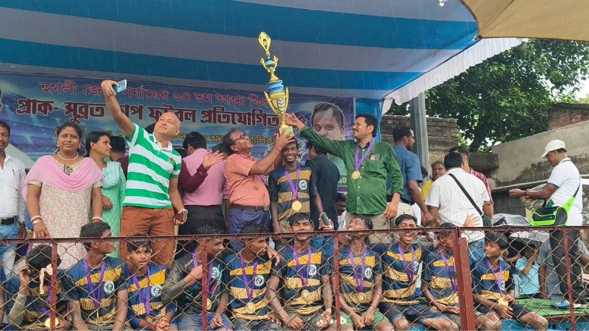 Sugandha high school winner of subrata cup hooghly districts