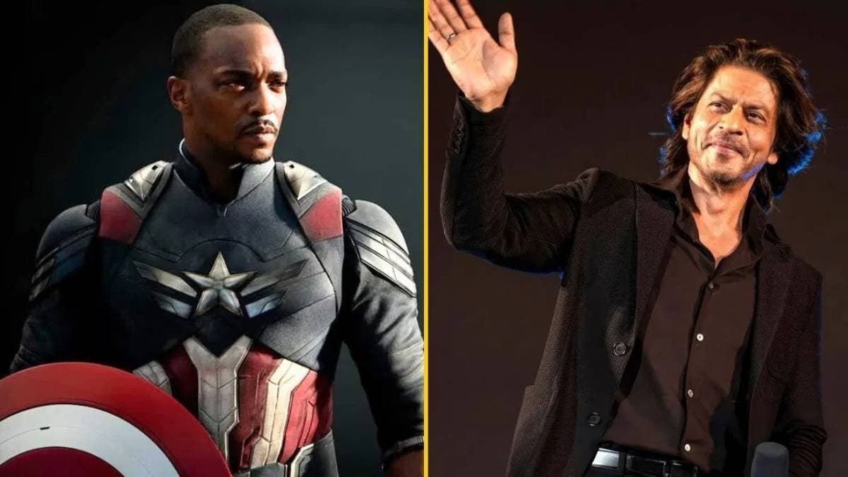 Captain America movie famed Anthony Mackie wants Shah Rukh Khan as the next Avenger details inside ENT