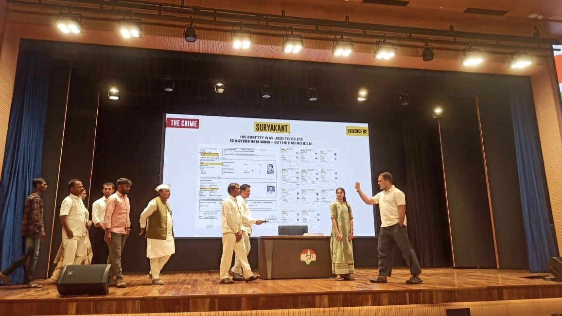 Rahul Gandhi Alleges Voters From Congress Booths Deleted Using Centralised Software 