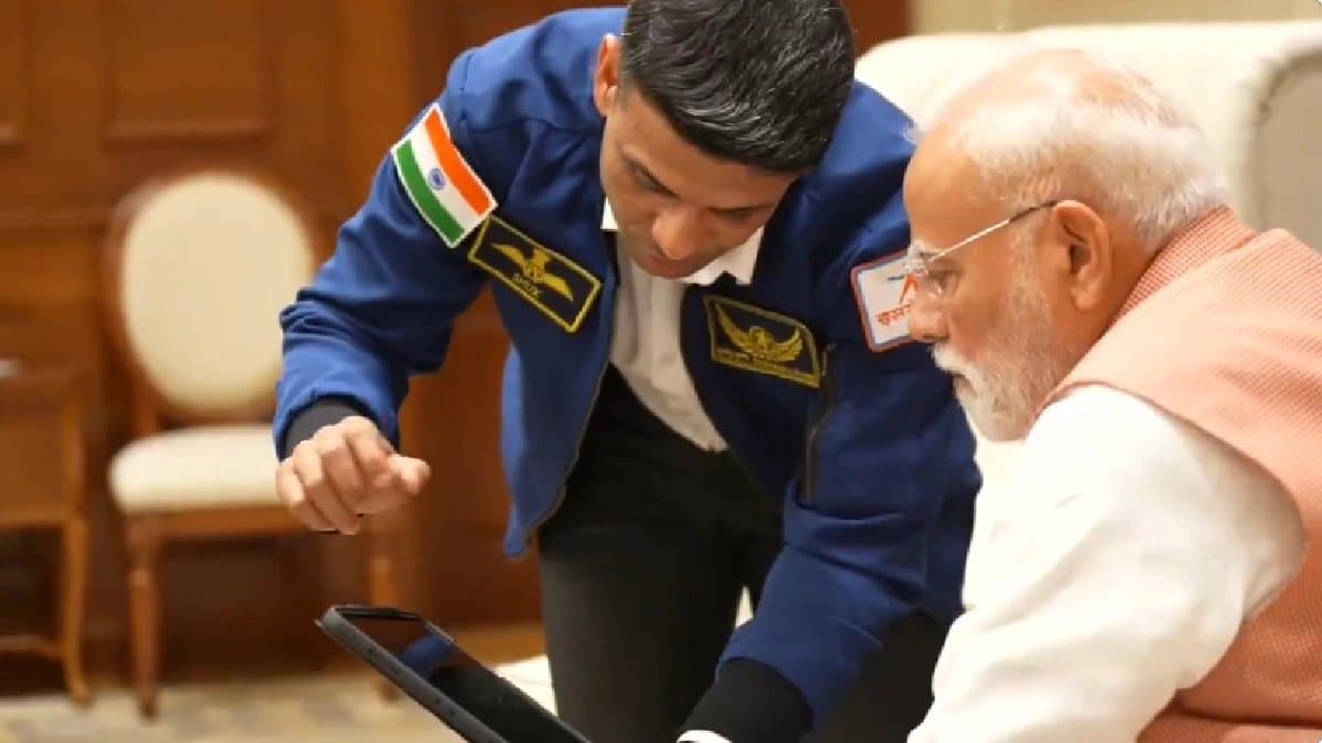Shubhanshu Shukla meets PM Narendra Modi on Monday