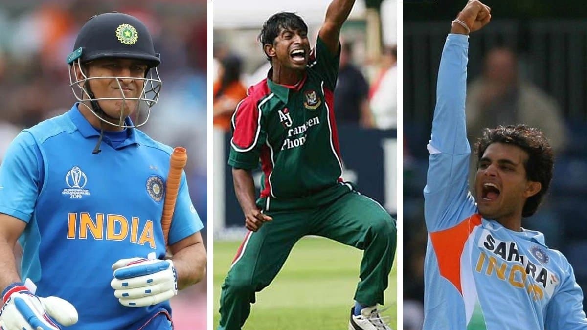 Former Bangladesh bowler Tapash Baisya ran MS Dhoni out and dismissed Sourav Ganguly and he has been associated with two Indian captains 