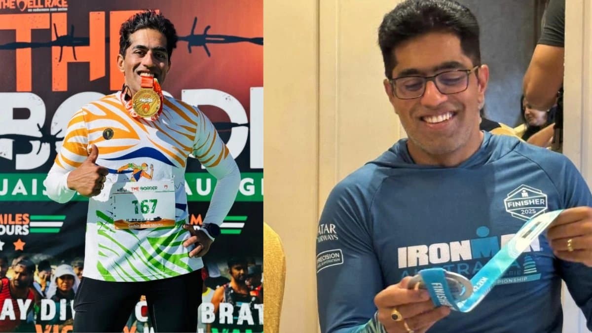 The story of a Western Railway Officer becoming an Iron Man Sachin Sharma can be an inspiration to everyone