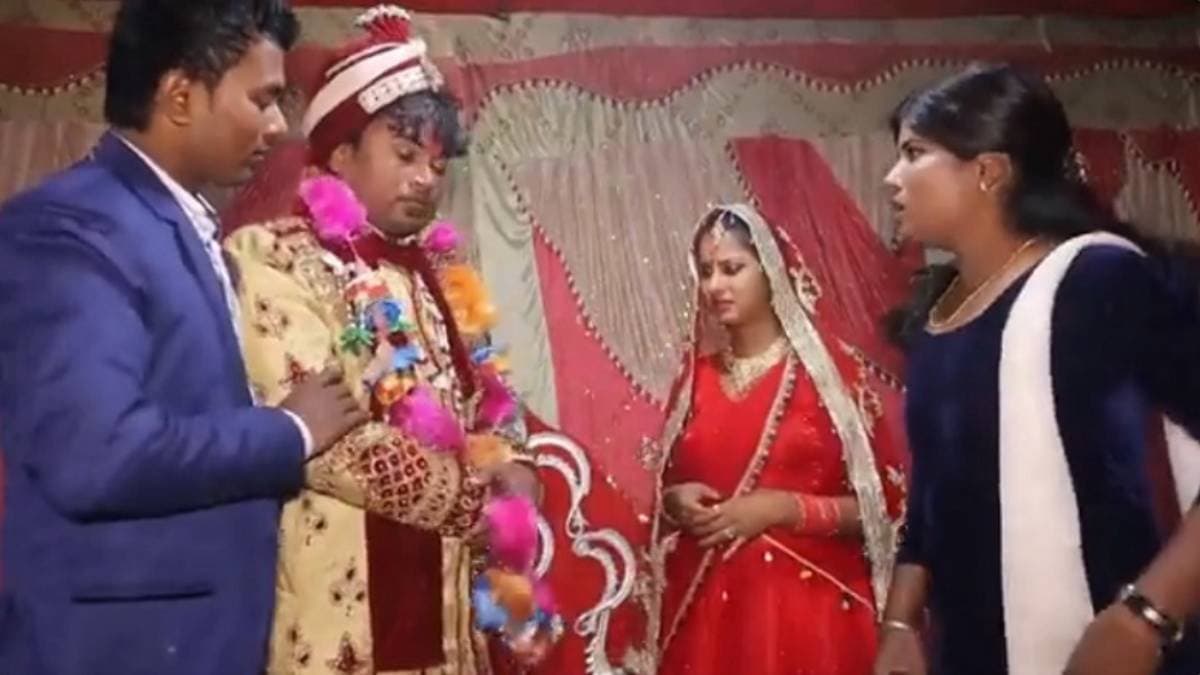 Bride cancelled marriage as drunk groom garlands her female friend gnr