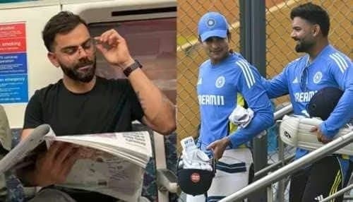 Virat Kohli meets Shubman Gill and Rishabh Pant at his home in London ahead of series 