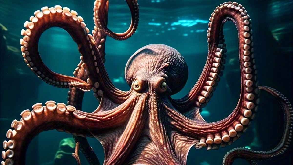 Giant Pacific Octopus Surprises Washington Hikers on their Route