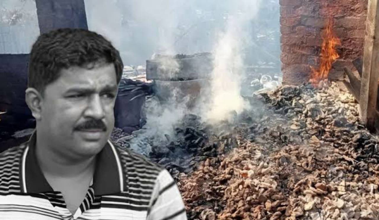 Police on jaynagar Murder case