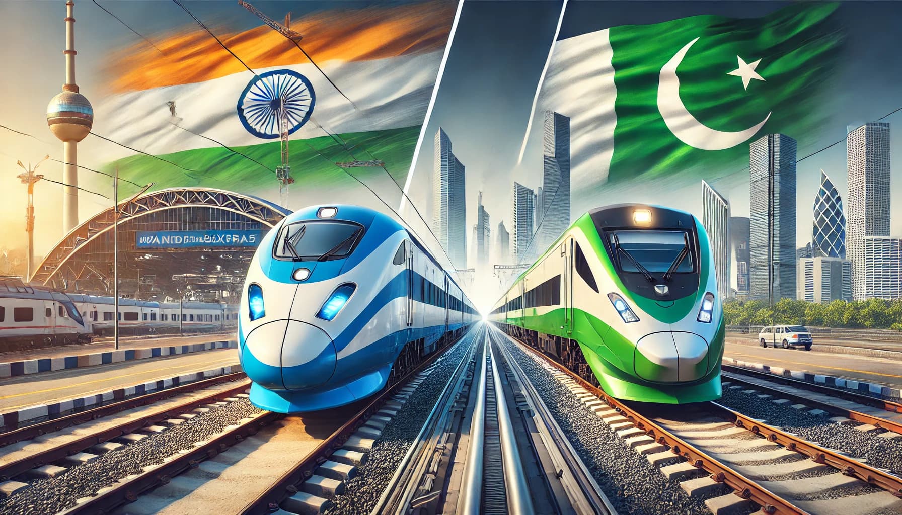 Which is the fastest train of Pakistan, a brief comparison with India gnr