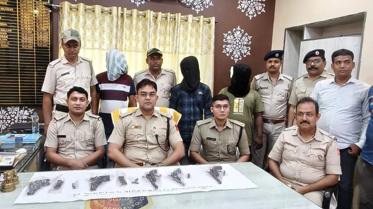 After Khardaha state police foiled the bid of another attempt of arms smuggling