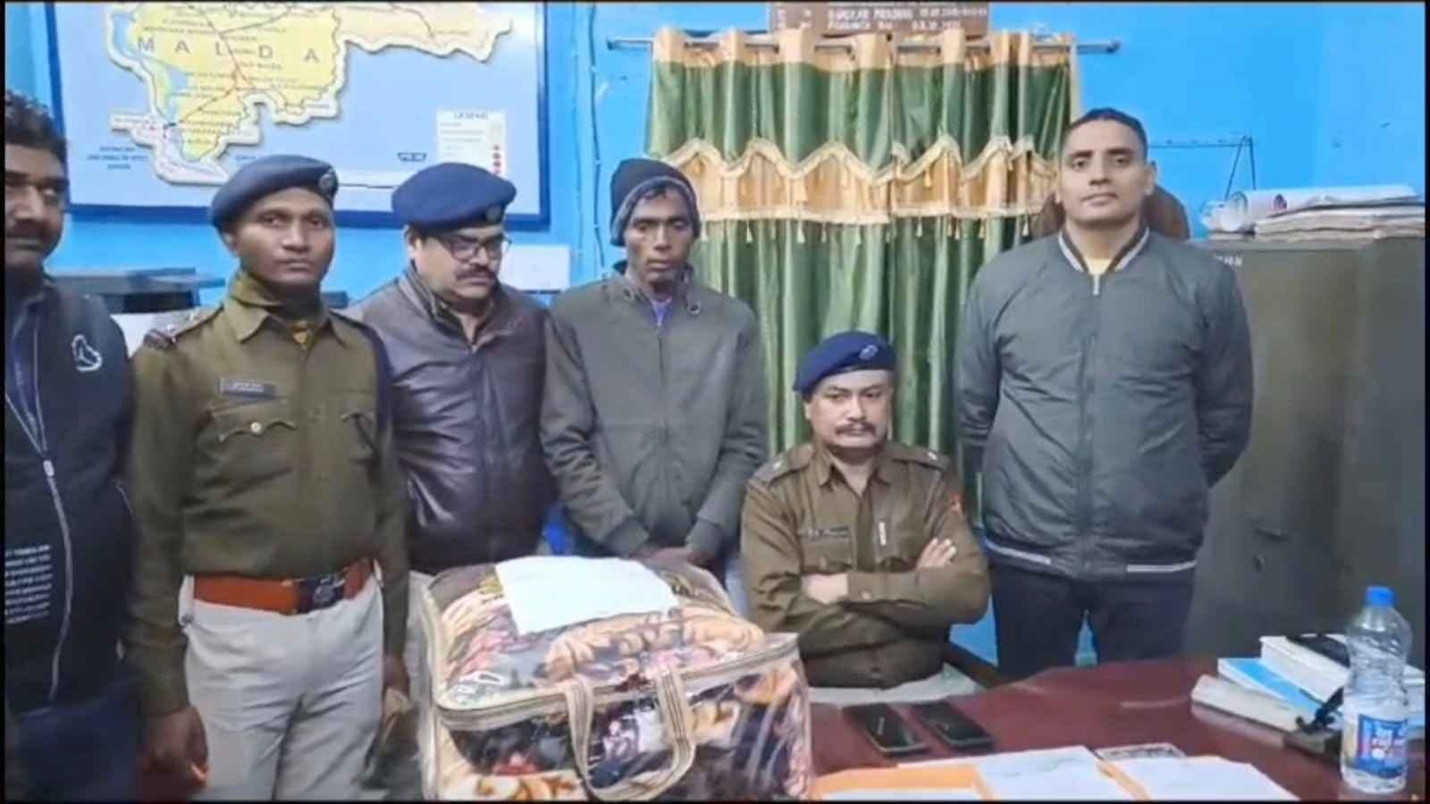 Man arrested with 2 crore worth brown sugar in malda gnr